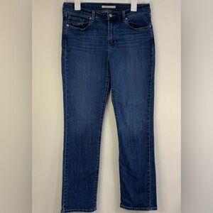 Levi’s Jeans Women’s Size 8 Blue Denim Classic Straight Casual Med Wash